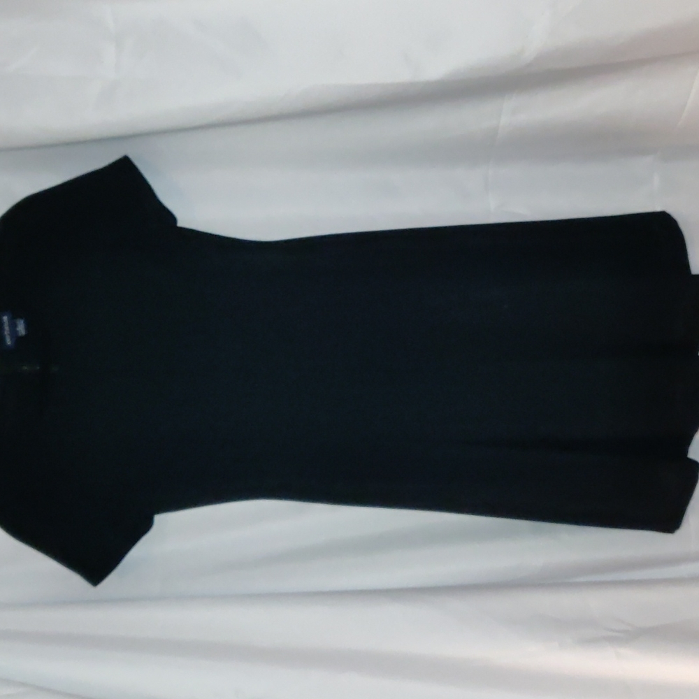 Ann Taylor, Black Crepe Dress, Sz 2